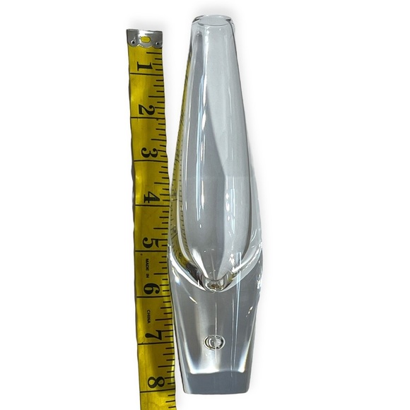 Steuben 1949 David Hills Suspended Bubble Bud Vase signed mid century modern - Picture 5 of 5